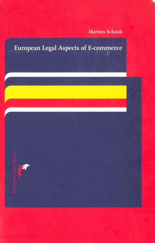 European legal aspects of e-commerce
