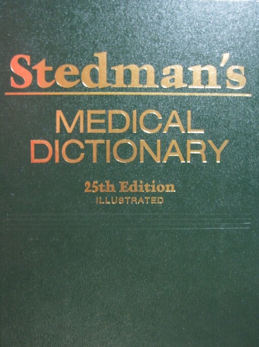 Stedman's Medical Dictionary