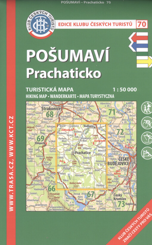Pošumaví : Prachaticko : turistická mapa 1:50 000