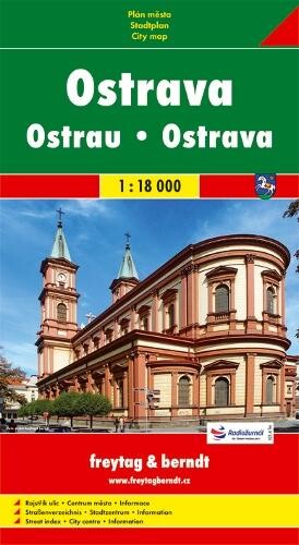 Ostrava Mähr. Ostrau : plán města 1:16 000