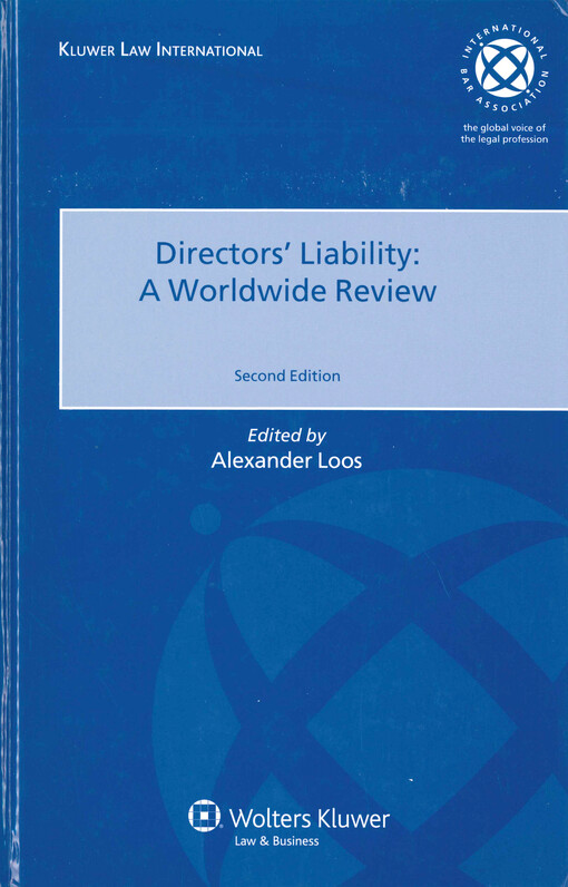 Directors' liability : a worldwide review