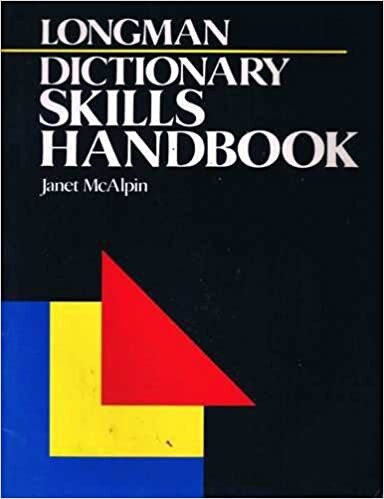 Longman Dictionary Skills Handbook
