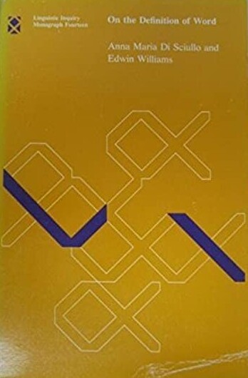 On the definition of word