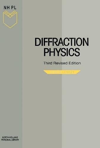 Diffraction Physics (North-Holland Personal Library)