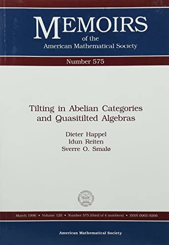 Tilting in Abelian Categories and Quasitilted Algebras (Memoirs of the American Mathematical Society)