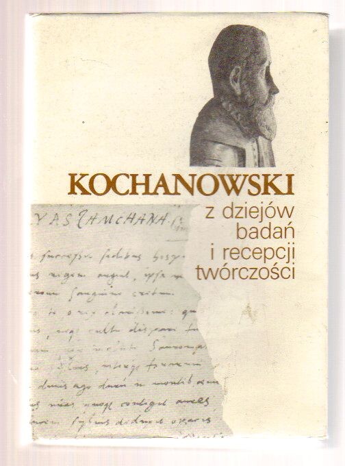 Z dziejów badań i recepcji twórczości.    