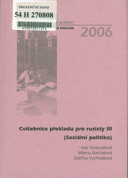 Cvičebnice překladu pro rusisty III : (sociální politika)
