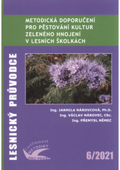 Metodická doporučení pro pěstování kultur zeleného hnojení v lesních školkách : certifikovaná metodika  (odkaz v elektronickém katalogu)