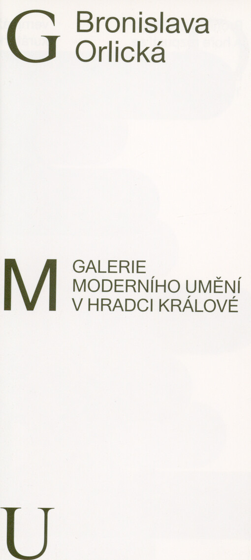 Bronislava Orlická : Jan Zrzavý : a hoře rozpustí se : 18.09.21-28.11.21