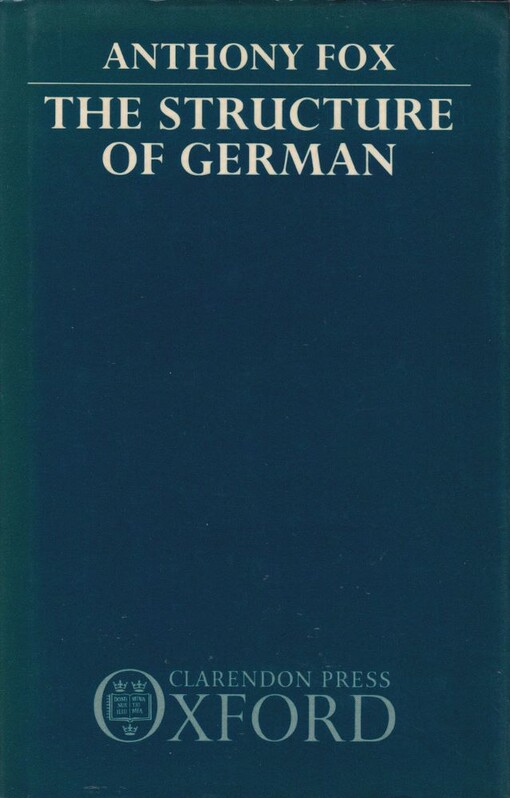 The Structure of German
