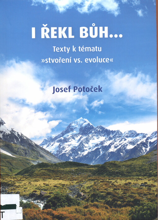 I řekl Bůh... : texty k tématu 
