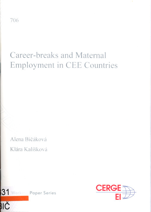 Career-breaks and maternal employment in CEE countries