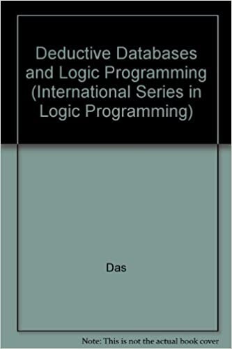 Deductive Databases and Logic Programming (International Series in Logic Programming)