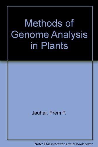 Methods of Genome Analysis in Plants