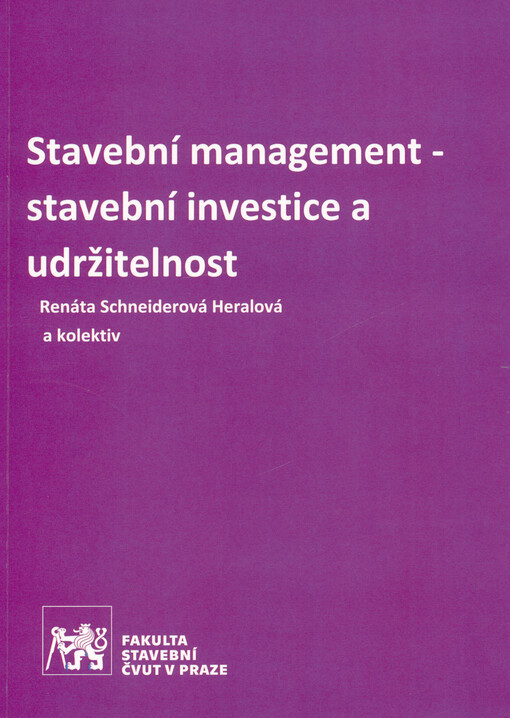 Stavební management - stavební investice a udržitelnost