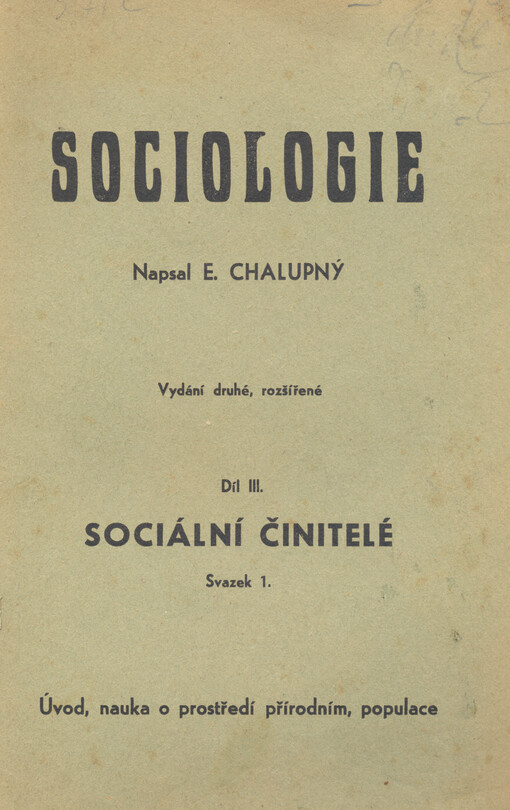 Sociologie