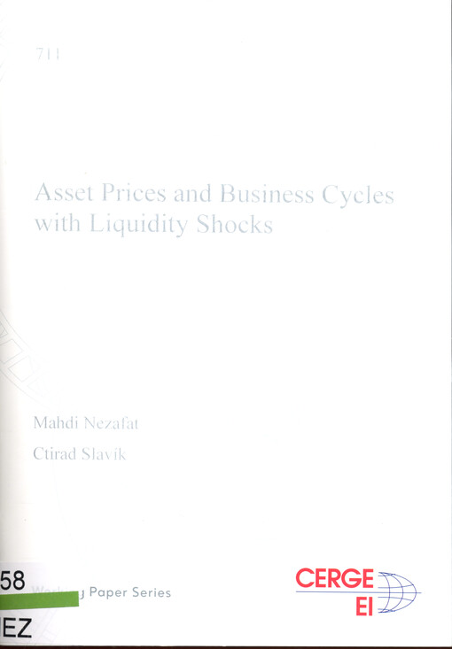 Asset prices and business cycles with liquidity shocks
