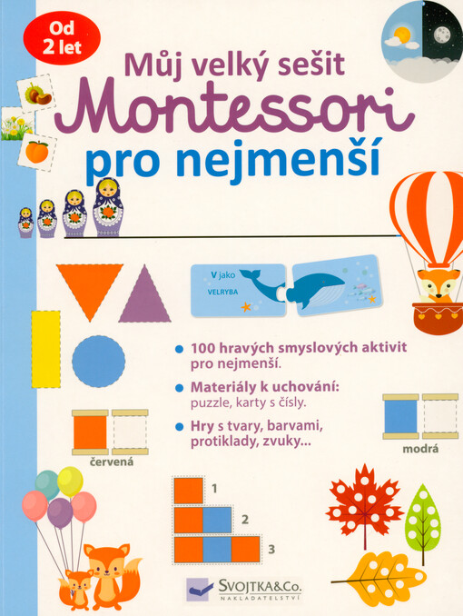 Můj velký sešit Montessori pro nejmenší