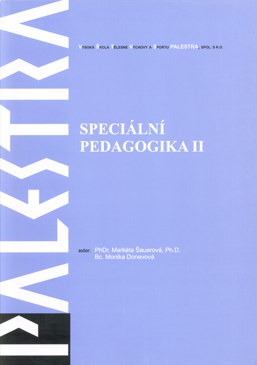 Speciální pedagogika II