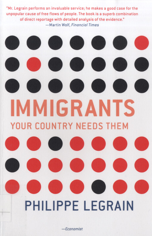Immigrants : your country needs them