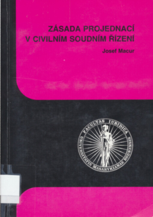 Zásada projednací v civilním soudním řízení