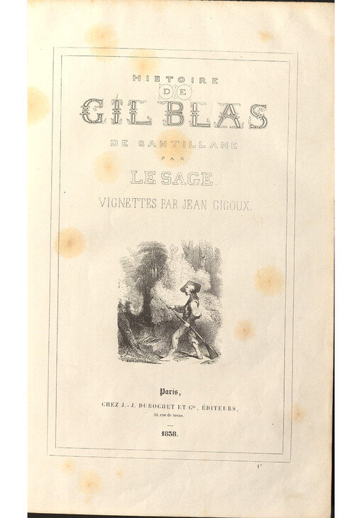 Histoire de Gil Blas de Santillane