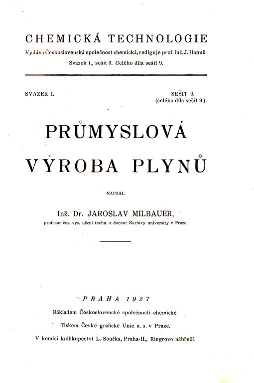Průmyslová výroba plynů