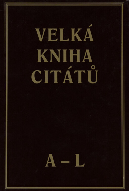 Velká kniha citátů