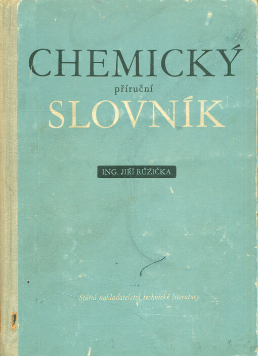 Chemický příruční slovník