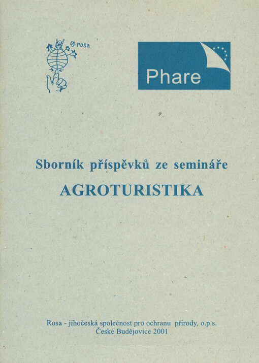 Agroturistika : sborník příspěvků ze semináře