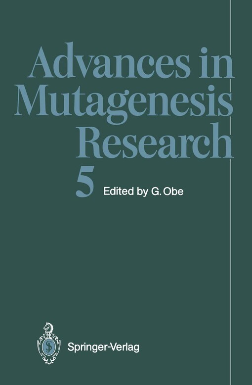 Advances in Mutagenesis Research 5 (v. 5)