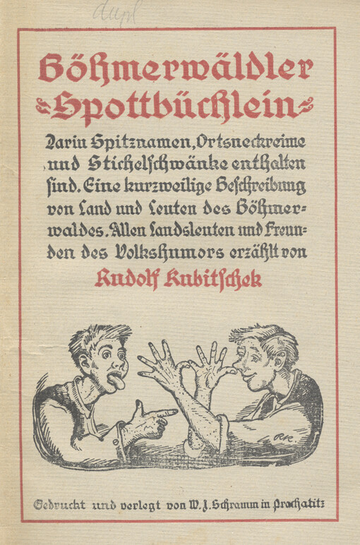Böhmerwäldler Spottbüchlein