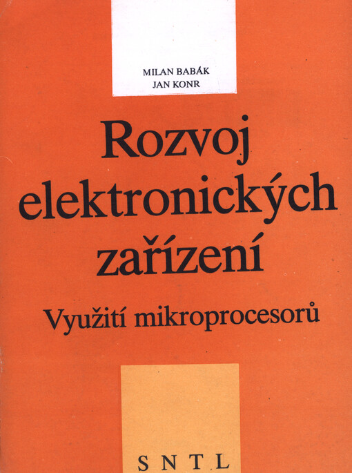 Rozvoj elektronických zařízení : využití mikroprocesorů