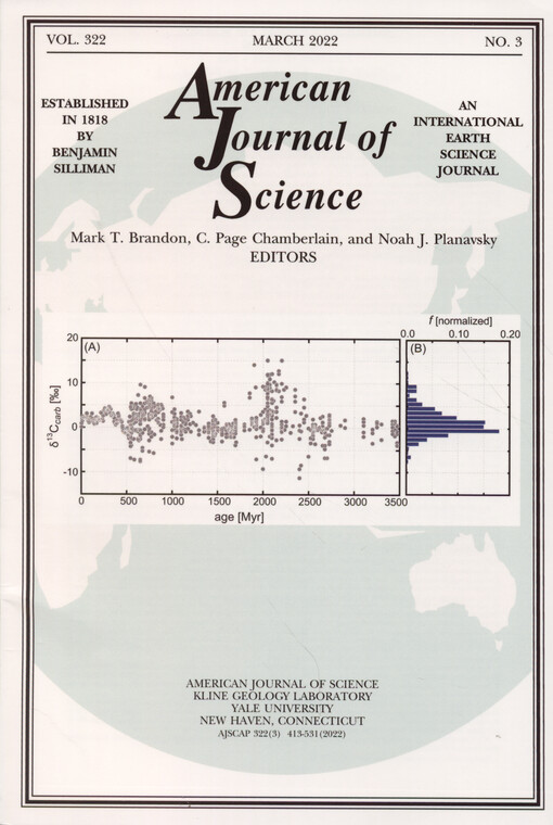 The American journal of science : an international earth science journal