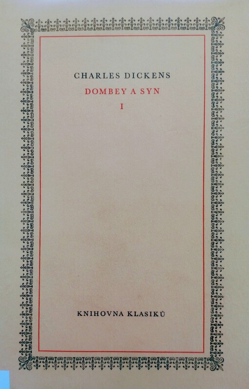 Dombey a syn. I / 
