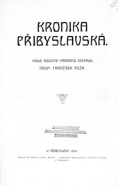Kronika přibyslavská