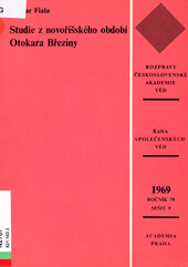 Studie z novoříšského období Otokara Březiny