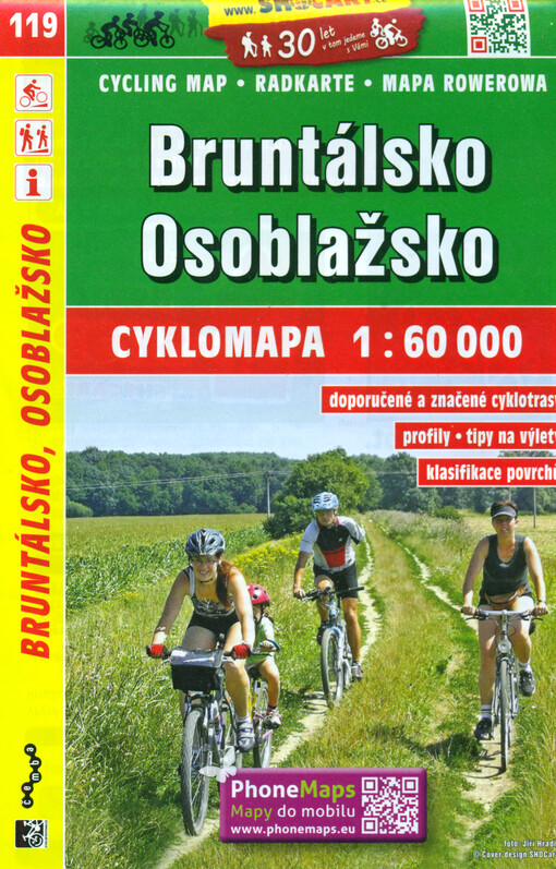 Bruntálsko, Osoblažsko : cyklomapa 1:60 000