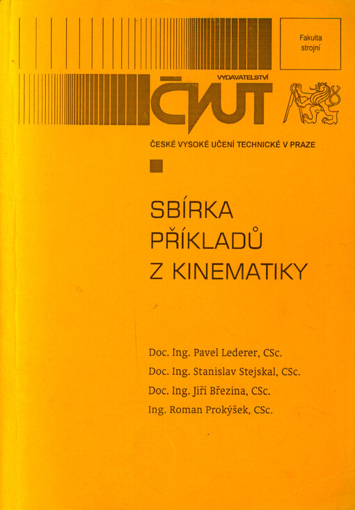 Sbírka příkladů z kinematiky