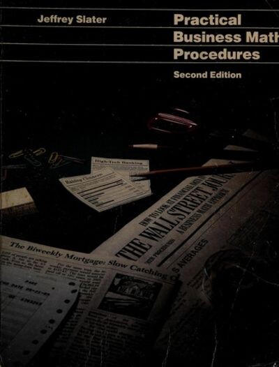 Practical business math procedures