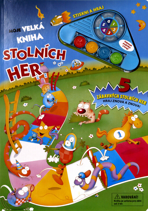 Moje velká kniha stolních her 5 zábavných stolních her