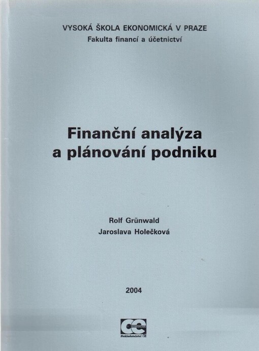 Finanční analýza a plánování podniku