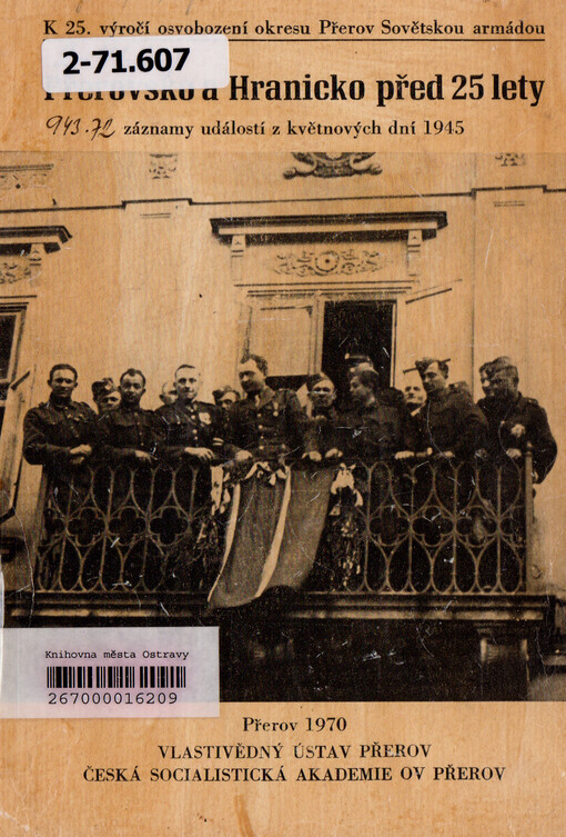 Přerovsko a Hranicko před 25 lety