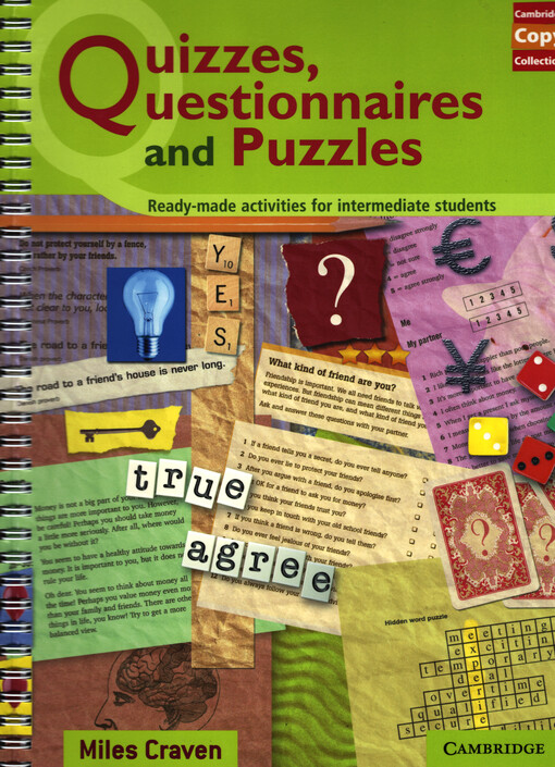 Quizzes, questionnaires and puzzles : ready-made activities for intermediate students