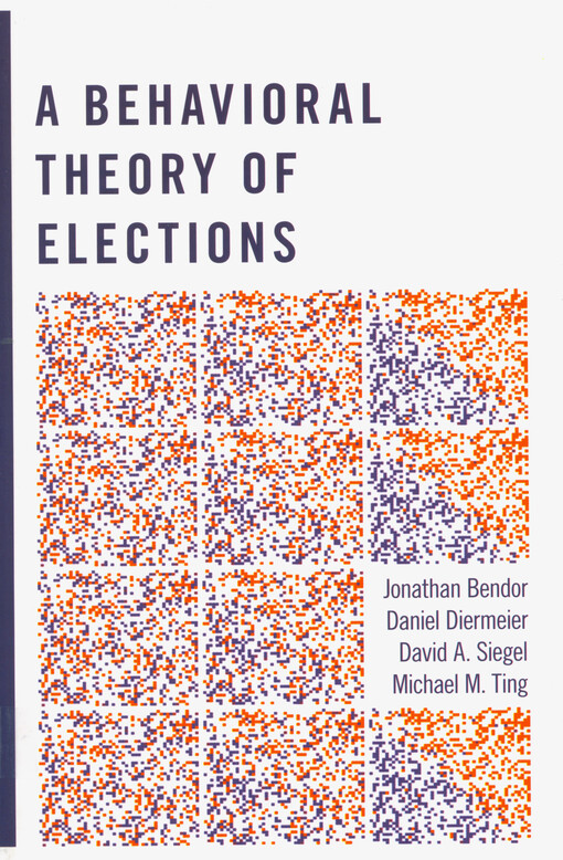 A behavioral theory of elections