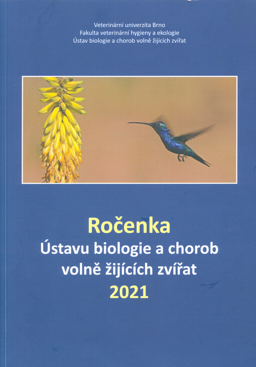Ročenka Ústavu biologie a chorob volně žijících zvířat 2021