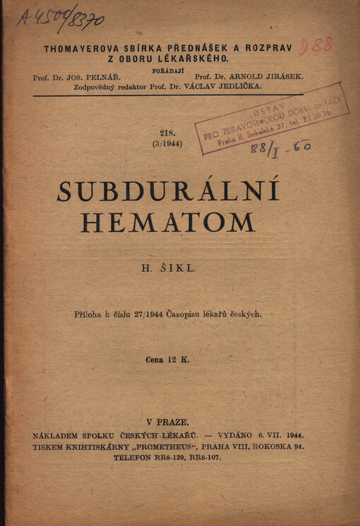 Subdurální hematom