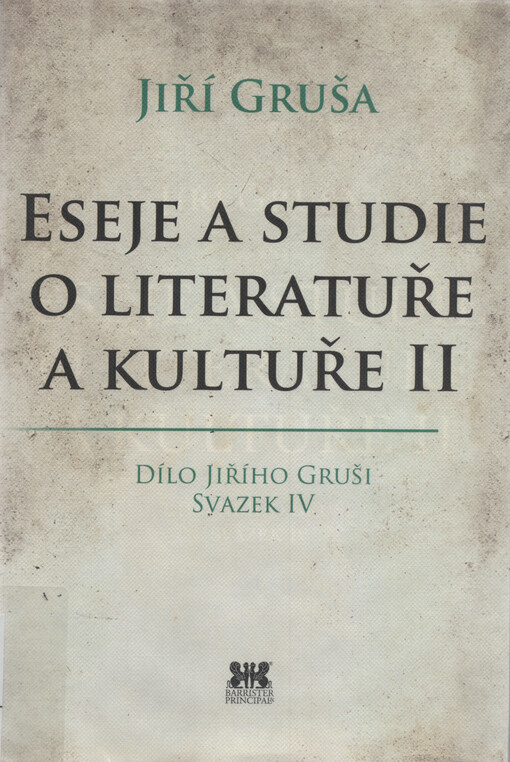 Eseje a studie o literatuře a kultuře II