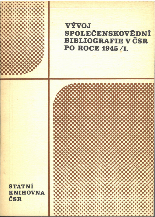 Vývoj společenskovědní bibliografie v ČSR po roce 1945