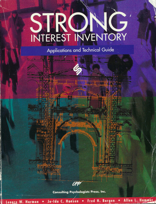Strong interest inventory : applications and technical guide